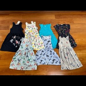 7 Mango H&M dresses girls size 6-8
